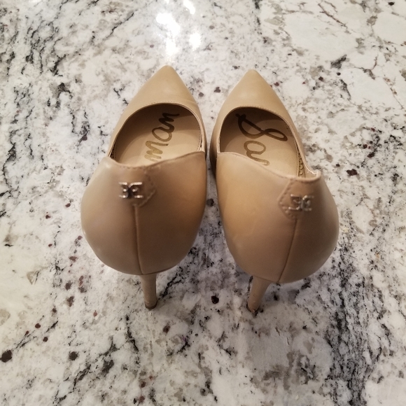 Leather Hazel Tan Sam Edelman Heels - Picture 2 of 10